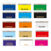 Colour‑Coded Badge Ribbon Options – Custom Colours Available Colour‑Coded Badge Ribbon Options – Custom Colours Available