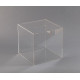 Lockable Acrylic Suggestion Box – 30.5cm Cube with Slot | Clear & Opaque Options Lockable Acrylic Suggestion Box – 30.5cm Cube with Slot | Clear & Opaque Options