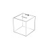Lockable Acrylic Suggestion Box – 30.5cm Cube with Slot | Clear & Opaque Options