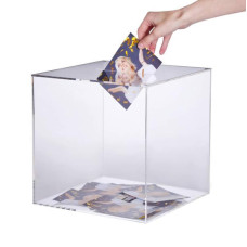 Clear Acrylic Suggestion Box — Spacious, Lightweight & Event-Ready Clear Acrylic Suggestion Box — Spacious, Lightweight & Event-Ready