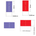 Woven Edge Conference Badge Ribbons – Straight Edge, Limited Colours