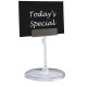 Clear Table Card Holder