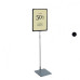 Indoor Showcard Stand – Floorstanding, Colourful & Adjustable