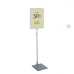 Indoor Showcard Stand – Floorstanding, Colourful & Adjustable