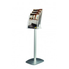 Tiered Freestanding Leaflet Dispenser – Modular Display for A4, A5 & 1/3 A4 Literature Tiered Freestanding Leaflet Dispenser – Modular Display for A4, A5 & 1/3 A4 Literature