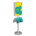 Free Standing Leaflet Poster Display – Multi-Purpose, Modular & Stylish