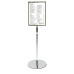 Floor Standing Acrylic Sign Holder