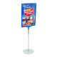 Showcard Sign Stand With Round Base Showcard Sign Stand With Round Base
