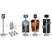 Floor-Standing iPad Holder – Sleek Design with Graphic Display Capability