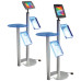 iPad Display with 2 Brochure Holders iPad Display with 2 Brochure Holders