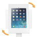 Lockable Tabletop iPad Holder – Sleek, Secure & Public-Space Ready Lockable Tabletop iPad Holder – Sleek, Secure & Public-Space Ready