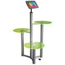 Secure iPad Display Stand – Museum-Grade Design with Full Access & Swivel Functionality Secure iPad Display Stand – Museum-Grade Design with Full Access & Swivel Functionality