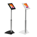 Floor-Standing iPad Holder – Adjustable, Lockable & Sleek Floor-Standing iPad Holder – Adjustable, Lockable & Sleek