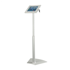 Floor-Standing iPad Holder – Adjustable, Lockable & Sleek