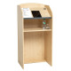 Folding Melamine-Faced Chipboard Lectern – Compact, Customizable & Event-Ready Folding Melamine-Faced Chipboard Lectern – Compact, Customizable & Event-Ready