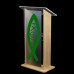 Contemporary Veneered Oak Lectern – Personalised Presence for Corporate Events Contemporary Veneered Oak Lectern – Personalised Presence for Corporate Events