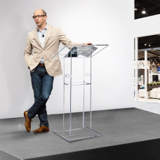 Modern Acrylic Lectern – Sleek, Sustainable & Event-Ready