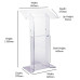 Modern Acrylic Lectern – Sleek, Sustainable & Event-Ready Modern Acrylic Lectern – Sleek, Sustainable & Event-Ready