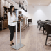 Tempered Glass Podium – Sleek Utility with Branding Versatility