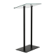 Tempered Glass Podium – Sleek Utility with Branding Versatility Tempered Glass Podium – Sleek Utility with Branding Versatility