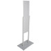 Tempered Glass & Steel Lectern – Contemporary Sophistication for Modern Spaces