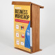 Beech Plywood Lectern – Functional Style for Dynamic Spaces Beech Plywood Lectern – Functional Style for Dynamic Spaces