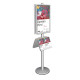 Free Standing Leaflet Poster Display – Multi-Purpose, Modular & Stylish