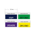 Colour‑Coded Badge Ribbon Options – Custom Colours Available Colour‑Coded Badge Ribbon Options – Custom Colours Available