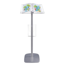 Double A4 Leaflet Holder Lectern – Elegant, Functional & Venue-Ready
