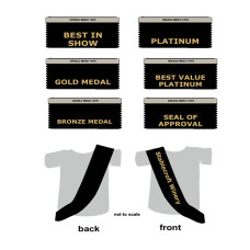 Winery Award Ribbons, Sashes & Banners – Custom Printed for Competitions