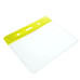 PVC Delegate Badge with Colour Strip – 91 × 65 mm PVC Delegate Badge with Colour Strip – 91 × 65 mm