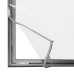 Floor standing Metal Frame Screen with PVC Panels Floor standing Metal Frame Screen with PVC Panels