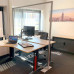 Floor standing Metal Frame Screen with PVC Panels Floor standing Metal Frame Screen with PVC Panels