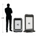 A1 Pavement Sign – Double-Sided, Swinging Display for Promotions, Safety & More