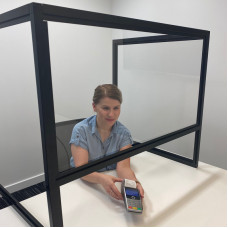Premium Office Screen With Black Frame Premium Office Screen With Black Frame