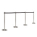 Retractable Queue Barrier