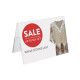Clear Acrylic Tent Card Holder