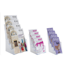 Multi-Tiered Brochure Holder Multi-Tiered Brochure Holder