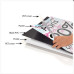 Floor Standing Poster Holder – A1 or A2 Silver Display Stand