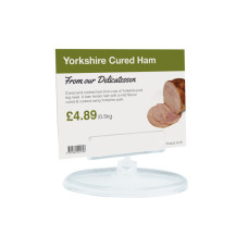 Clear Plastic Table Card Holder Clear Plastic Table Card Holder