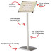 A4 Sign Holder Display Stand – Sleek, Lightweight & Versatile A4 Sign Holder Display Stand – Sleek, Lightweight & Versatile