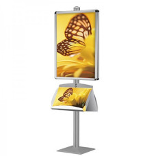 Double Sided Poster Frame & Literature Shelf Stand – Premium, Practical & Eye-Catching Double Sided Poster Frame & Literature Shelf Stand – Premium, Practical & Eye-Catching