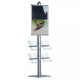 Double-Sided A2 Point of Sale Display Stand – Sleek, Stable & Versatile