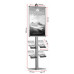 A1 Retail Poster Display Stand – Single Sided with 4 A4 Literature Holders A1 Retail Poster Display Stand – Single Sided with 4 A4 Literature Holders