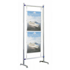 Floor Standing A2 Poster Display – Dual-Sided, Sleek & Professional Floor Standing A2 Poster Display – Dual-Sided, Sleek & Professional