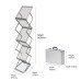 A4 Zig Zag Brochure Stand – Portable Foldable, Secure & Event-Ready A4 Zig Zag Brochure Stand – Portable Foldable, Secure & Event-Ready