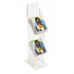 Tiered Magazine Stand – Clear Acrylic Display for A4 Literature