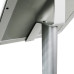 A4 or A3 Floor Standing Frame – Silver Anodised Aluminium