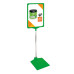 Showcard Stand with Coloured Base – A5, A4 & A3 Sizes