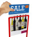 Showcard Sign Stand With Round Base Showcard Sign Stand With Round Base